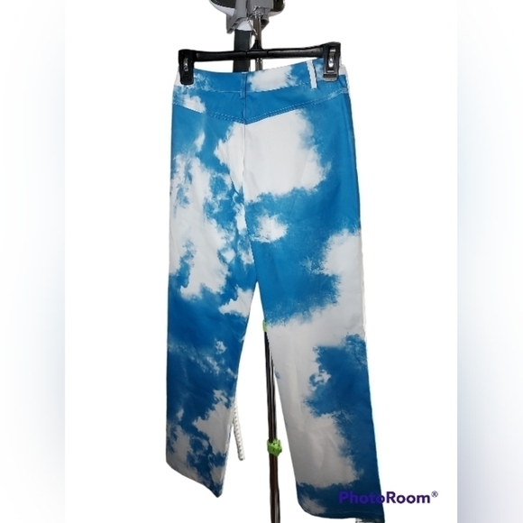 Tie dye pants small 50%polyester spandex - Picture 6 of 7